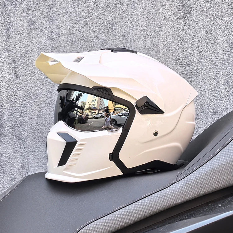 Casque moto cross et VTT