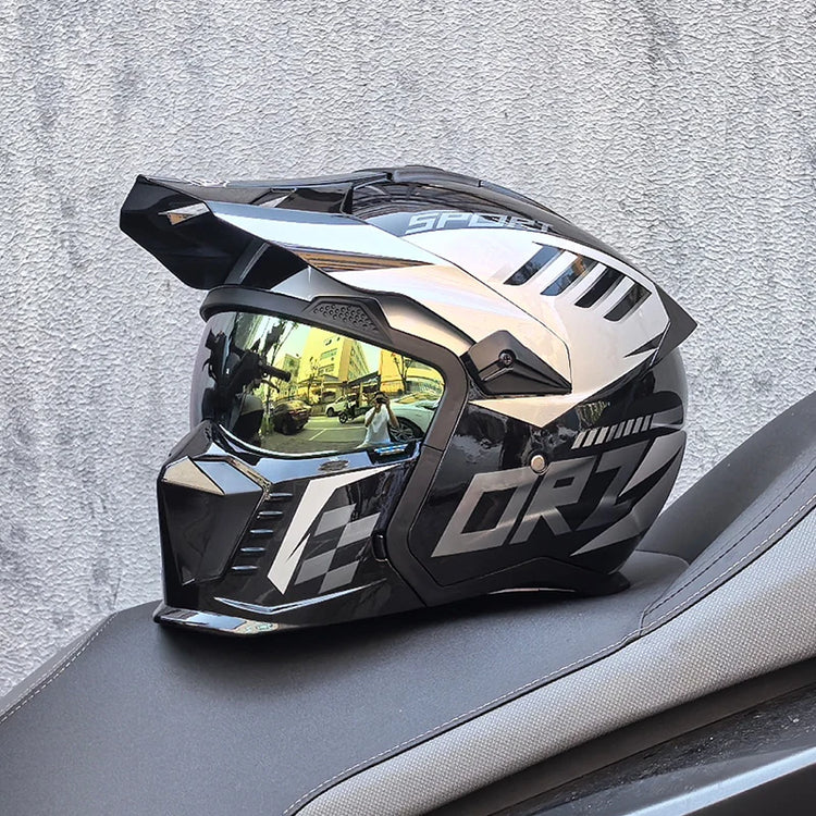 Casque moto cross et VTT