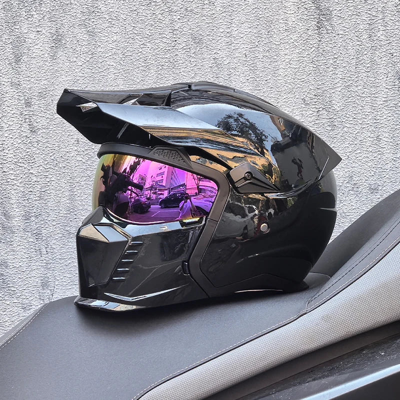Casque moto cross et VTT
