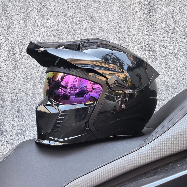 Casque moto cross et VTT