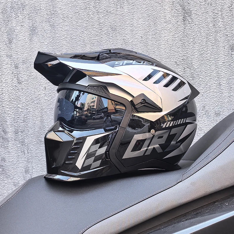 Casque moto cross et VTT
