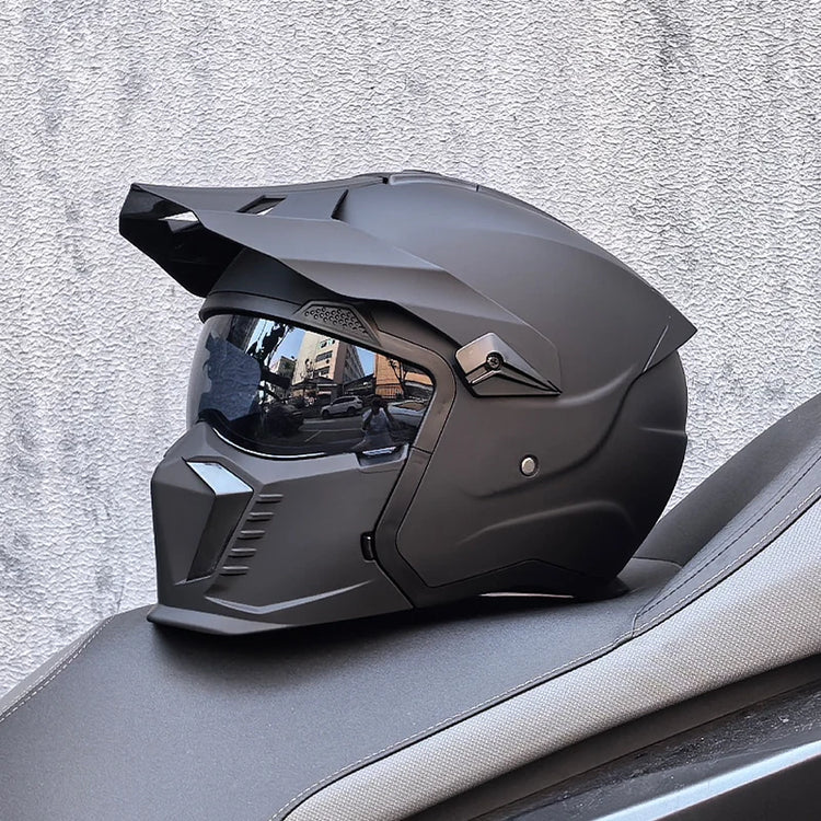 Casque moto cross et VTT