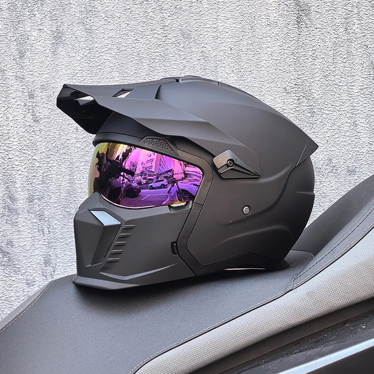 Casque moto cross et VTT