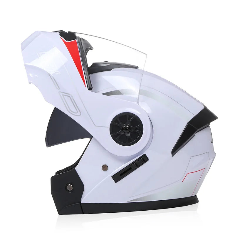 Casque moto modulaire