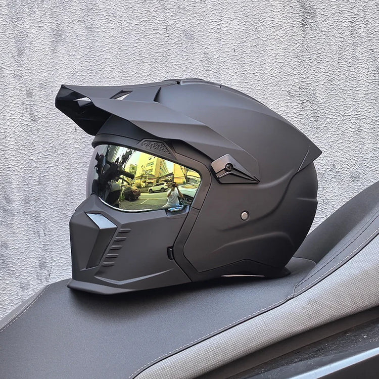 Casque moto cross et VTT