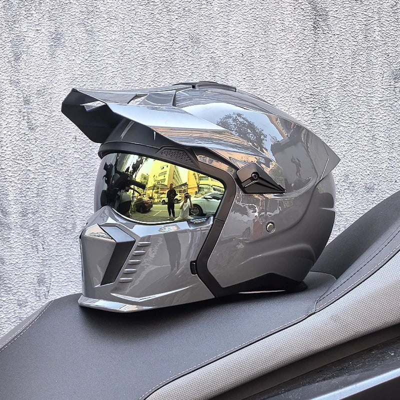 Casque moto cross et VTT