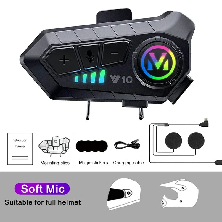 Intercom stereo avec micro