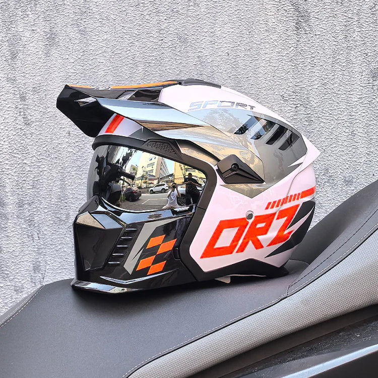Casque moto cross et VTT