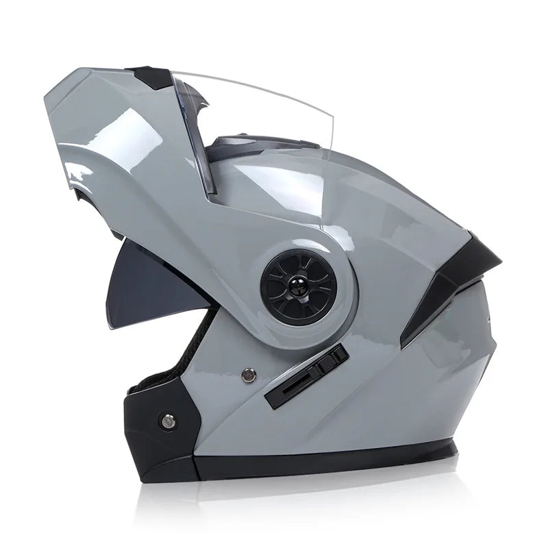 Casque moto modulaire