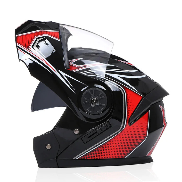 Casque moto modulaire