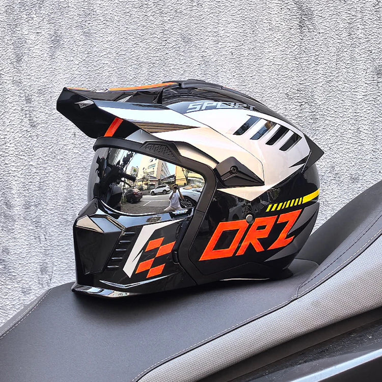 Casque moto cross et VTT