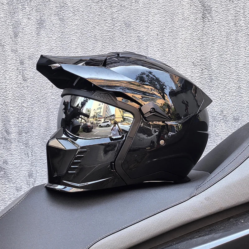 Casque moto cross et VTT
