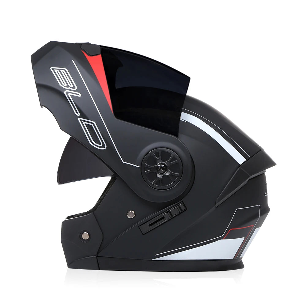 Casque moto modulaire