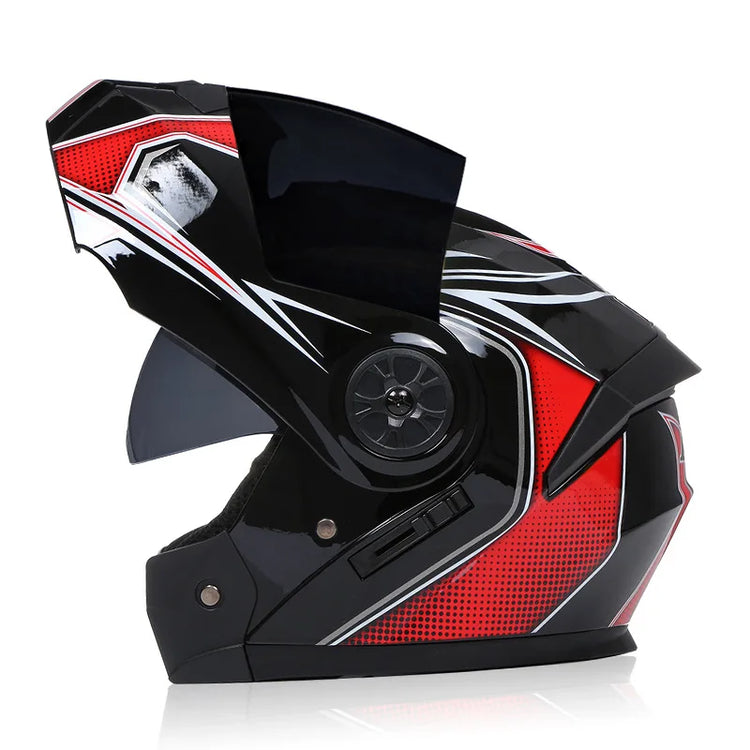 Casque moto modulaire