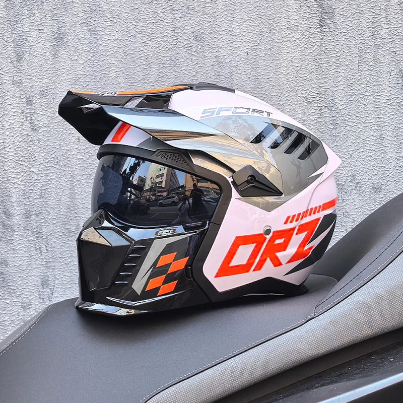 Casque moto cross et VTT