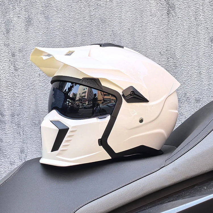 Casque moto cross et VTT
