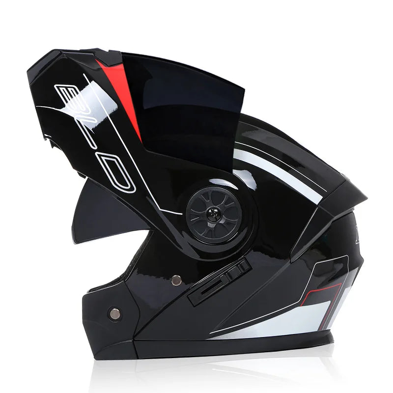Casque moto modulaire