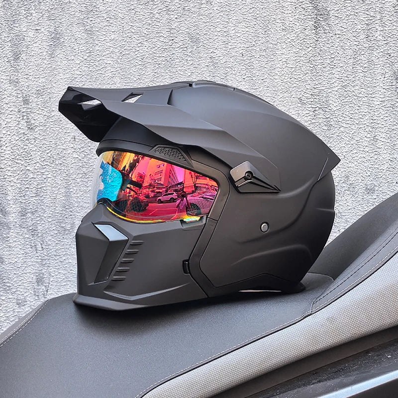 Casque moto cross et VTT