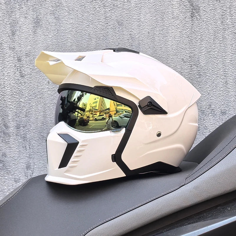 Casque moto cross et VTT