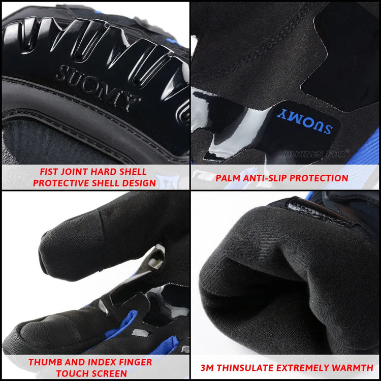 Gants pour moto