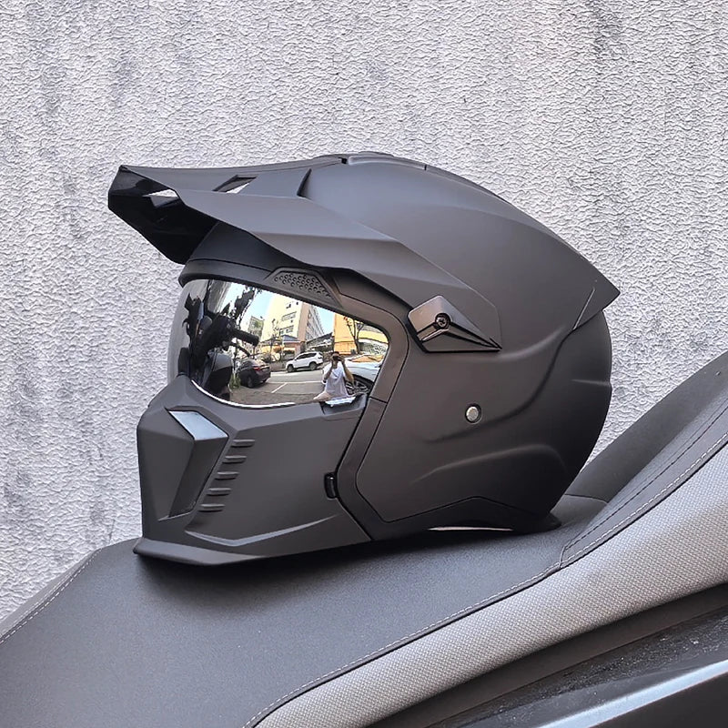 Casque moto cross et VTT
