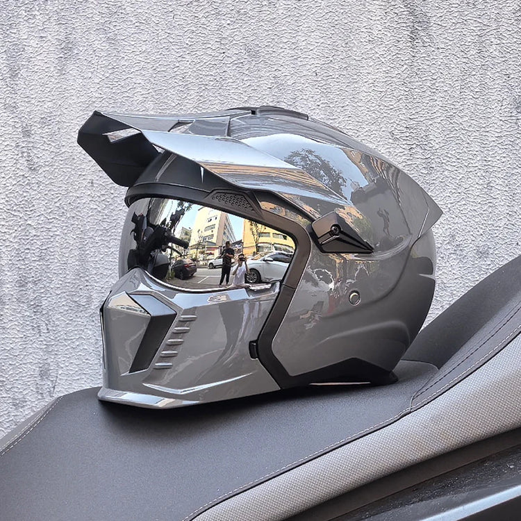 Casque moto cross et VTT