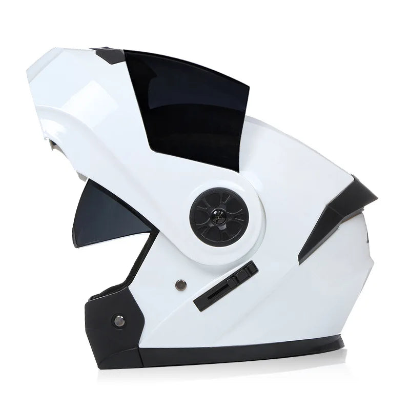 Casque moto modulaire